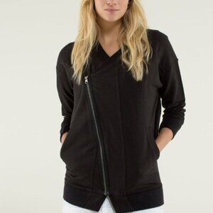 Lululemon Mula Bundle Wrap Women's Size 4 Telemark Print Black / Black